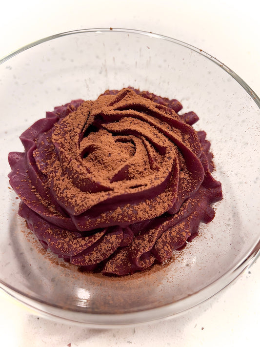 Ube Chocolate Pudding