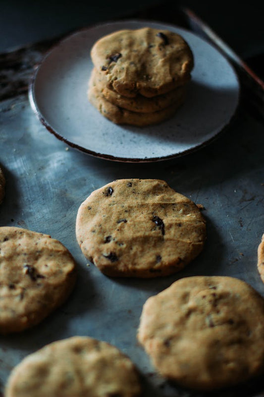 High-Protein Chickpea Pecan Cookies (Soft & Nutty!)
