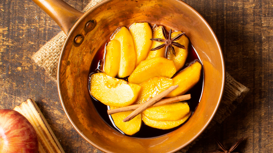 Coconut Sugar Stewed Apples