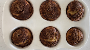 Honey Greek Yogurt Muffins with Cinnamon Sugar