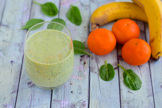 Spinach Smoothie That Tastes Like An Orange Julius