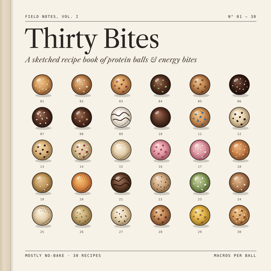 Thirty Bites — 30 Protein Balls & Energy Bites (Digital Cookbook)