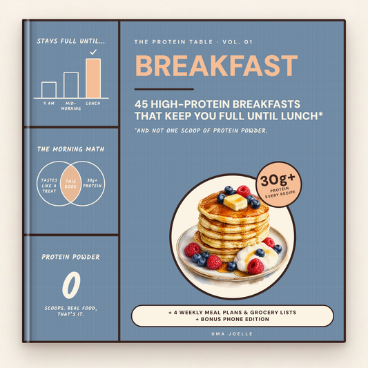 The Protein Table Vol. 01 Breakfast cookbook cover