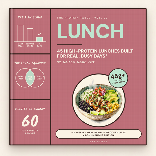 The Protein Table Vol. 02 Lunch cookbook cover